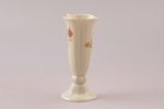small vase, porcelain, M.S. Kuznetsov manufactory, Riga (Latvia), 1934-1936, h 10.5 cm, third grade...