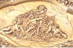 biscuit tray, silver, 830 standard, 274 g, silver stamping, 25.8 x 17.2 / h 5.4 cm, 1937, Helsinki,...
