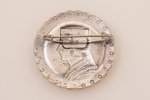 сакта, металл, размер изделия Ø 4.8 см, 20-й век, Латвия...