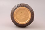 vāze, "Magnolija" 179-7, keramika, Roseville, ASV, 20. gs. vidus, h 19 cm...