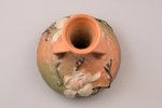 vāze, "Magnolija" 179-7, keramika, Roseville, ASV, 20. gs. vidus, h 19 cm...