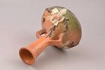 ваза, "Магнолия" 179-7, керамика, Roseville, США, середина 20-го века, h 19 см...