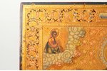 icon, Saint Nicholas the Wonderworker, board, painting on gold, Russia, the border of the 19th and t...