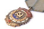 орден Трудового Красного Знамени, № 104320, СССР, поверхностные сколы эмали...