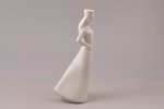 figurine, Christina, bisque, Riga (Latvia), USSR, sculpture's work, molder - Vera Veisa, 1976, 18.5...