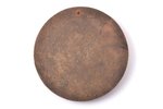 galda medaļa, "Dziesmai šodien liela diena", bronza, Latvija, PSRS, Ø 131 mm, 1088 g...