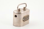 moneybox, Insurance company "Rīgas Unions", steel, Latvia, the beginning of the 20th cent., h 6.5 x...