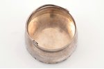 sugar-bowl, silver, 84 standard, 216.5 g, Ø 12.1 cm, h (with handle) 12.5 cm, Vasily Rukavishnikov,...