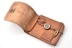 полевая сумка офицера (планшет), с компасом, Красная Армия, репарация, 28 x 20.5 см, СССР, 40-е годы...