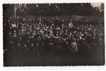 фотография, Айзсарги, торжественное мероприятие, Лудза, Латвия, 20-30е годы 20-го века, 14х8.8 см...