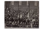 фотография, скауты, Валмиера, Латвия, 20-30е годы 20-го века, 14.8х11.8 см...