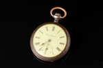kabatas pulkstenis, "Borel Fils & Cie", izgatavots Krievijas impērijai, Šveice, 20. gs. sākums, metā...