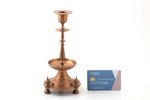 candlestick, company "Yudin", Russia, the border of the 19th and the 20th centuries, h 20.2 cm...