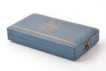 case, for Order of the Three Stars, Latvia, 20-30ies of 20th cent., 14.2 x 7.8 x 2.9 mm...