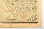 карта, план Риги, издательство "P. Mantnieka kartogrāfijas institūts" в Риге, Латвия, 20-30е годы 20...
