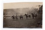 photography, Imperial Russian Army, orderlies, Russia, beginning of 20th cent., 16.2х10.8 cm...