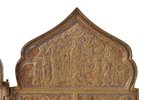 saliekama svētbilde, Divpadsmit Lielie Svētki, vara sakausējuma, Krievijas impērija, 17.4 x 41.2 cm,...