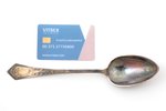 set of 6 soup spoons, silver, 875 standard, total weight of items 360,7 g, 22 cm, the 20-30ties of 2...