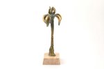 sculpture, "Flower", by artist Gocha Huskivadze (1964), bronze, h (with base) 25 cm, weight 992 g.,...