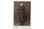 fotogrāfija, Sarkanarmijas 24. teritoriālais korpuss, jaunākais leitnants, artilērists, Latvija, 194...