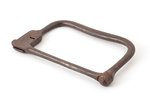 bicycle lock, metal, the 20-30ties of 20th cent., 13.2 x 7.8 cm...