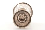 cup, silver, 84 standard, 50.45 g, engraving, h 8.8 cm, 1896, Moscow, Russia...