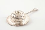 sieve spoon, silver, 950 standard, 40.5 g, 15.2 cm, France...