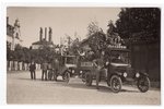 фотография, Рига, грузовой автомобиль, Латвия, 20-30е годы 20-го века, 13.6х8.6 см...