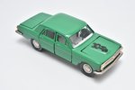 car model, GAZ 24 Volga Nr. A14, "1980 Olympic games bear", metal, USSR, 1979...
