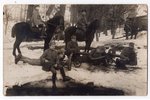 фотография, Латвийская армия, Освободительная война, Латвия, начало 20-го века, 14х8.8 см...