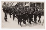 photography, Latvian Army, Liepāja, parade, Latvian Navy, Latvia, 20-30ties of 20th cent., 13.6х8.6...
