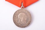 медаль, В память императора Александра III (1881-1894), серебро, Российская Империя, 1894 г., 32 x Ø...