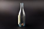 bottle, "Monopol Rum", Third Reich, Germany, the 40ies of 20th cent., h 20.3 cm...