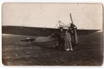 photography, the beginning of aviation, Russia, beginning of 20th cent., 14х8.8 cm...