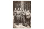 photography, Imperial Russian Army, group of soldiers, Russia, beginning of 20th cent., 14х9 cm...