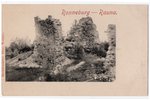 открытка, Рауна (Ронненбург), Латвия, Российская империя, начало 20-го века, 14.2х9 см...