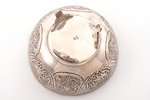 конфетница, серебро, Персия, восточный мотив, 191 г, h 8.5 / Ø 12 см, начало 20-го века...
