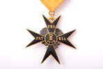 Орден Орлиного креста, 4-я степень, Эстония, 20е-30е годы 20го века, 47 x 47 мм, заменена булавка...