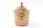 container for weights, bronze, Russia, h 6, Ø 4.2 cm, weight 205 g...