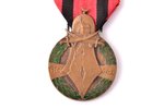 ordenis, Par Palestīnas kampaņu, Sīrija, 1948 g., 50 x 36 mm, oriģinālajā aploksnē...