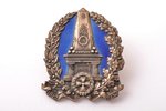 знак, В память 120-летия создания в Русской Императорской армии финских полков, серебро, Финляндия,...