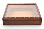 icon case, for the icon size 27 x 22 cm, wood, Russia, 36.4 x 32 x 7.1 cm...