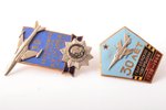 pair of badges, 30 years of the Berlin Order of Kutuzov squadron and 30 years of the Guards Novgorod...