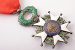 National Order of the Legion of Honour, silver, France, the 2nd half of the 20th cent., 22.94 g...