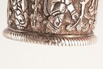 serviette holder, silver, 84 standard, 34.05 g, Ø 4.4 cm, h 3.3 cm, Persia...