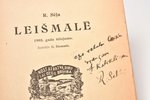 R. Sēļa, "Leišmalē", AR AUTOGRĀFU, 1905. gada tēlojums. Ilustrējis G. Dīcmanis, 1927 g., Ata Freināt...
