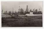photography, river ship "Mitau", 20-30ties of 20th cent., 14х8.8 cm...