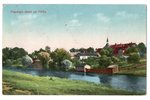 открытка, Валка (Валк), Латвия, 20-30е годы 20-го века, 14х9 см...