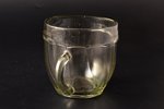 beer (kvass) mug, Līvāni glass factory, 1964, 12 faces, volume - 0.5 L. Height - 107 mm, upper Ø - 1...