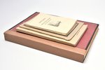 4 grāmatu komplekts par mākslu, skulptūrām, izstādēm, 1913-1939 g., Государственное издательство, Го...